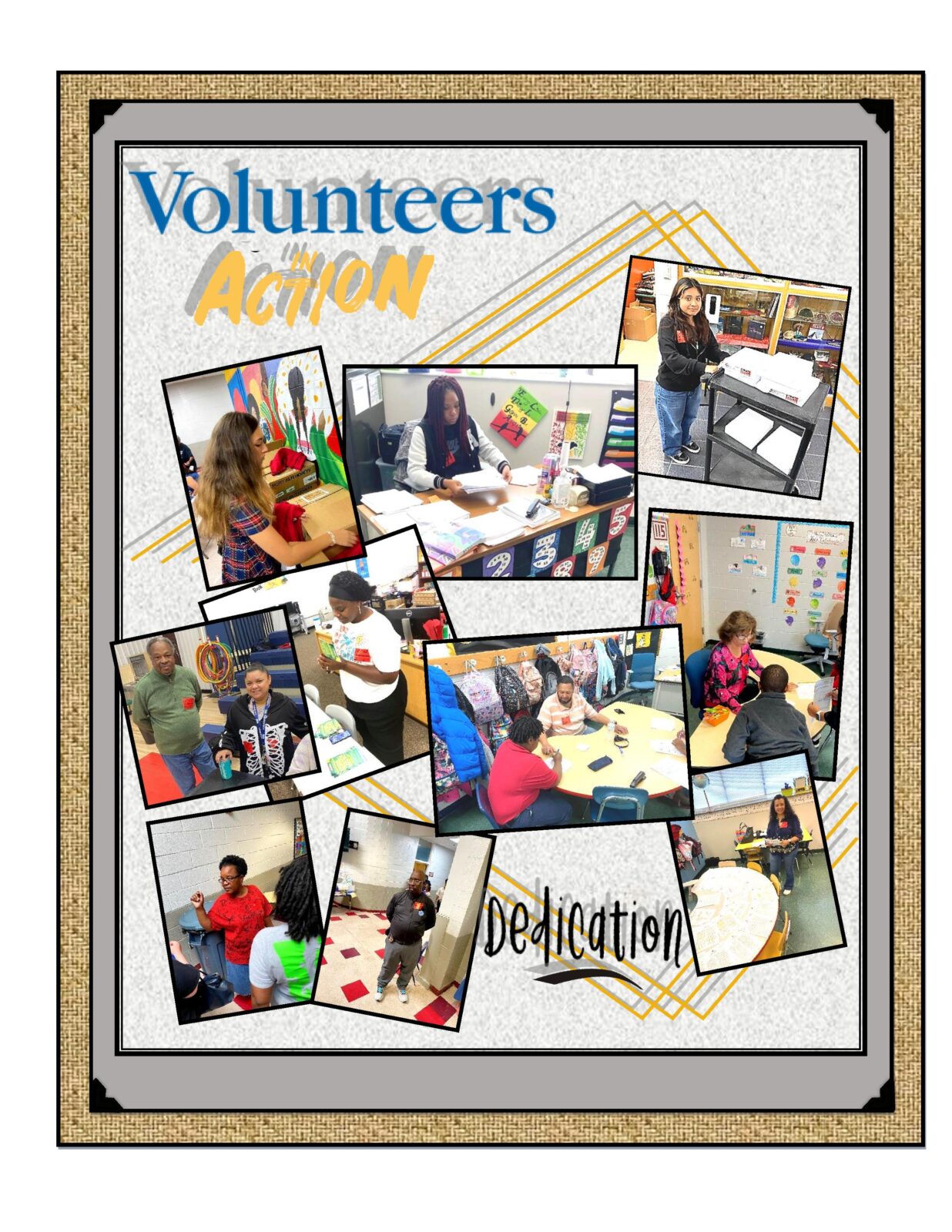 Volunteers Make SBHS A Wonderful Place To Learn - Sallie B Howard ...